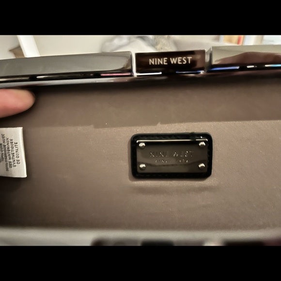 NWT Zebra print Cowhide Clutch - Picture 4 of 4